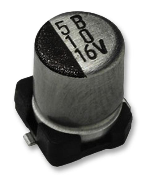 MAL215371108E3 CAP, 1UF, 50V, ALU ELEC, SMD VISHAY