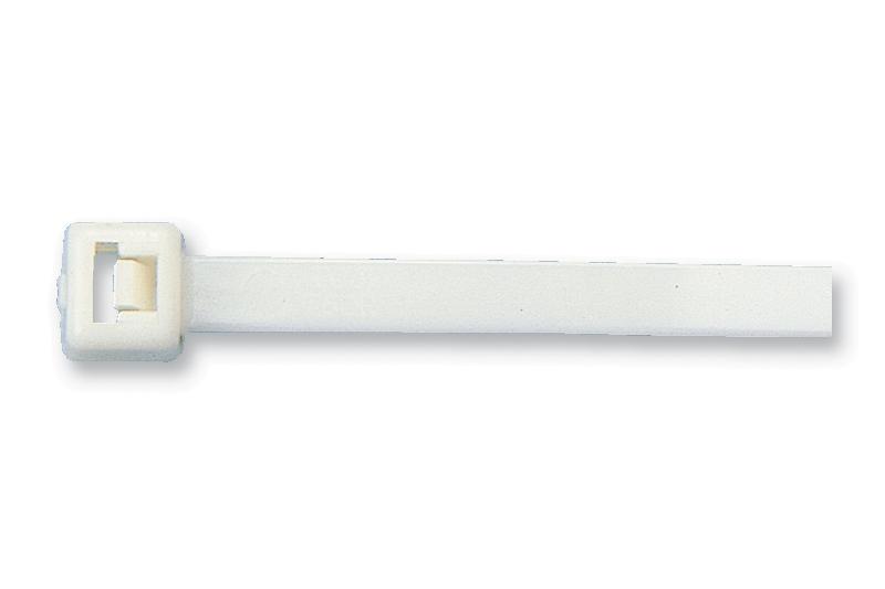 111-91819 CABLE TIE, WHITE, 100MM, PK100 HELLERMANNTYTON