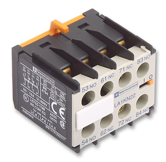 LA1KN22 CONTACT BLOCK, 2NO/2NC SCHNEIDER ELECTRIC