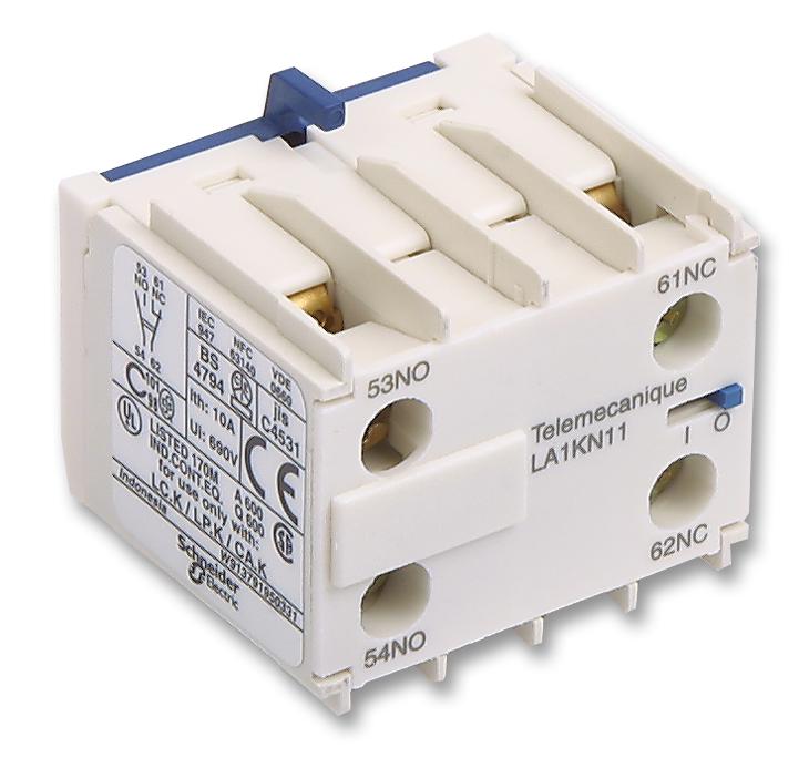LA1KN11 CONTACT BLOCK, 1NO/1NC SCHNEIDER ELECTRIC
