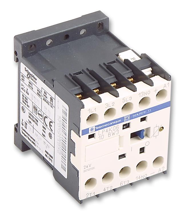 LP4K0610BW3 CONTACTOR, 2.2KW, 24VDC SCHNEIDER ELECTRIC