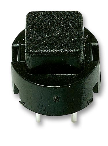 D6C90F1LFS SWITCH, SPNO, SQUARE, BLACK C&K COMPONENTS