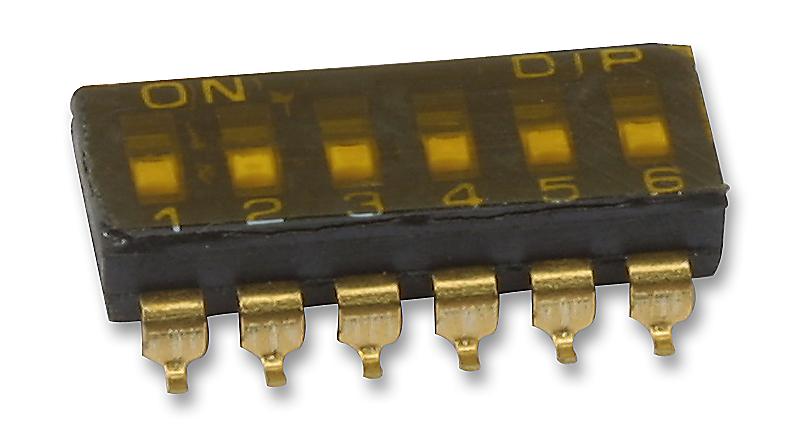 MCEMR-06-T SWITCH, DIL, SMD, 6WAY MULTICOMP PRO