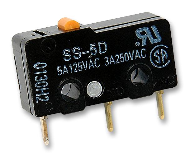 SS-5D MICROSWITCH, V4, PCB, PLUNGER OMRON