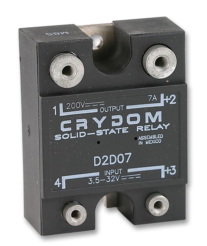 D2D07 SSR, 7A, 200VDC SENSATA/CRYDOM