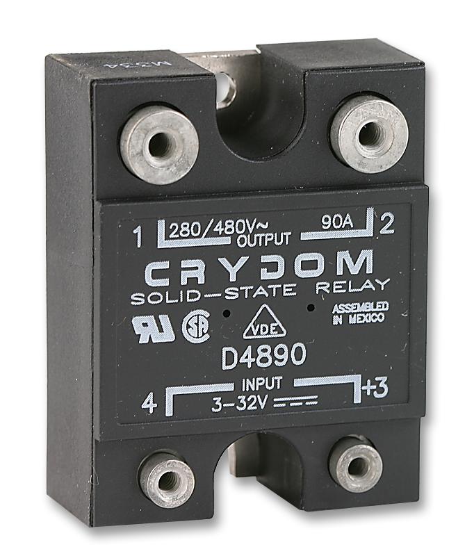 D4890 SSR, 90A, 480VAC SENSATA/CRYDOM