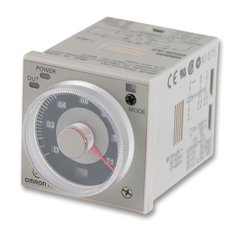 H3CR-A8 24-48VAC/12-4 DC48 TIMER, ON-DELAY OMRON