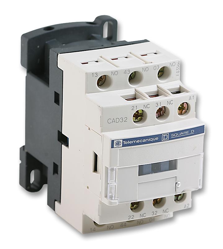 CAD32P7 RELAY, 3NO, 2NC, 600VAC, 10A SCHNEIDER ELECTRIC