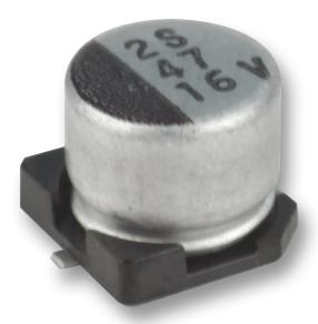 MCESL100V105M4X5.4 CAP, 1µF, 100V, RADIAL, SMD MULTICOMP PRO