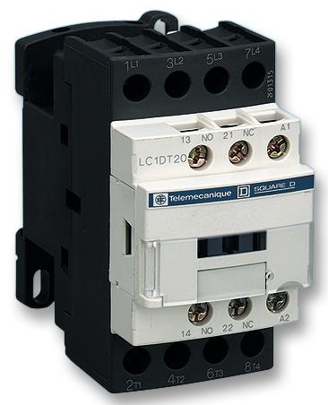 LC1DT20P7 CONTACTOR, 4NO, 20A, 230VAC SCHNEIDER ELECTRIC