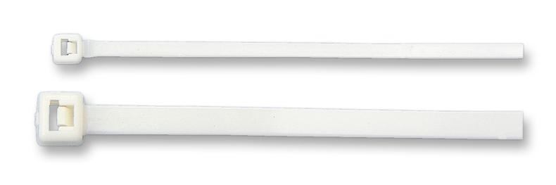 111-02519 CABLE TIE, NATURAL, 245MM, PK100 HELLERMANNTYTON