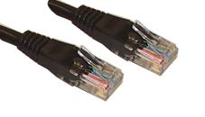 PSG90959 PATCH CORD, RJ45 PLUG, CAT6, 25M, BLACK PRO SIGNAL