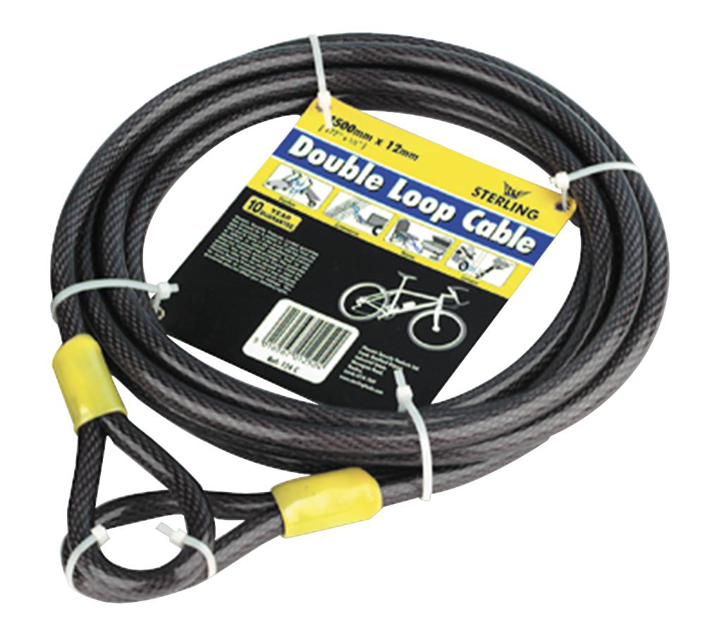 121C DOUBLE LOOP CABLE - 1.2M STERLING SECURITY PRODUCTS
