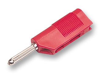 930729101 PLUG, 30A, 4MM, STACKABLE, RED, PK5 HIRSCHMANN TEST AND MEASUREMENT