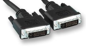 104911003 CABLE, DVI-D M TO M, DUAL LINK, 3M VDC