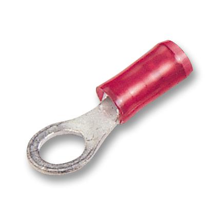 320571 CRIMP TERMINAL, RING, 6MM, RED AMP - TE CONNECTIVITY