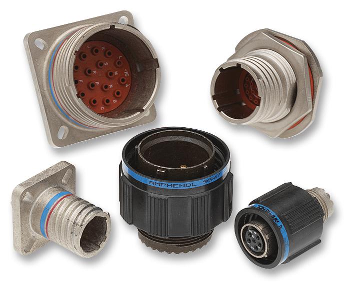 TVS06RF-23-54PD CONNECTOR, CIRC, 23-54, 53WAY, SIZE 23 AMPHENOL LTD