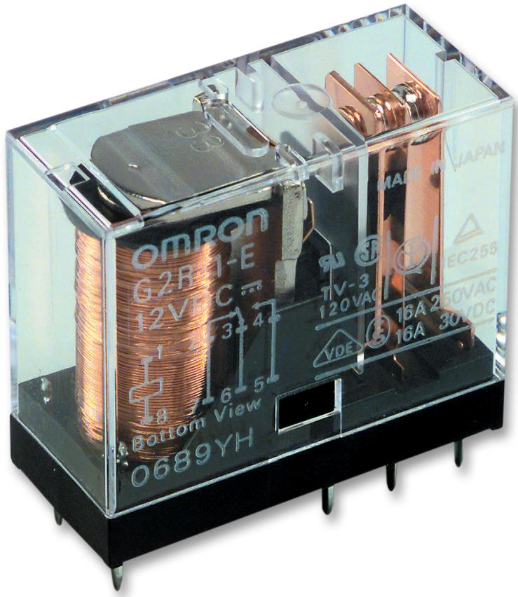 G2RK-2- DC24 RELAY, DPDT, 250VAC, 30VDC, 10A OMRON