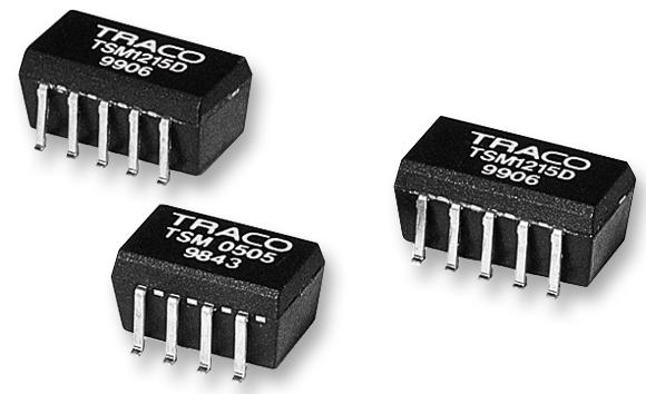 TSM 0509S CONVERTER, DC/DC, SMT, 1W, 9V TRACO POWER