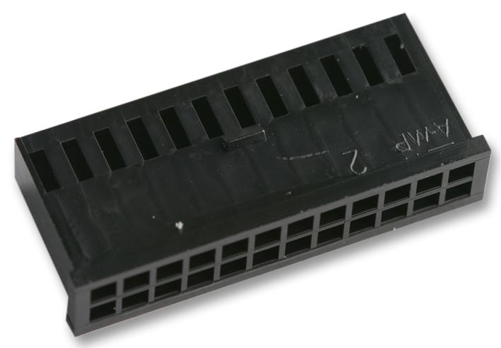 284123-1 CONNECTOR HOUSING, RCPT, 5POS, 2.54MM TE CONNECTIVITY