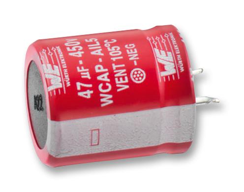 WURTH ELEKTRONIK Aluminium Electrolytic Capacitors - Snap In / 861111486038 CAP, 680µF, 450V, ALU ELEC, SNAP-IN WURTH ELEKTRONIK 2466114 861111486038