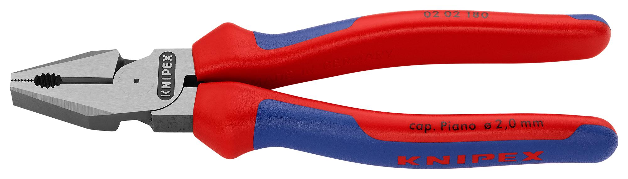 02 02 180 COMBINATION PLIER, 180MM KNIPEX