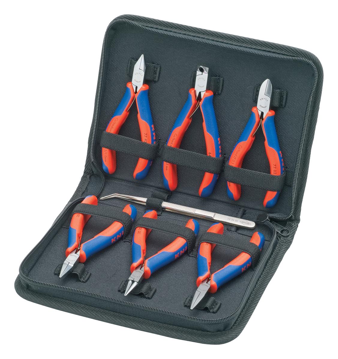 00 20 16 TOOL KIT, PLIER/CUTTER, 7PC KNIPEX