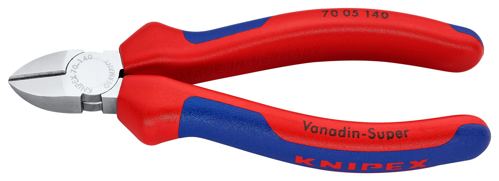 70 05 140 CUTTER, SIDE, 140MM KNIPEX