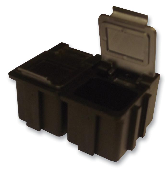 SMD-BOX N1-6-6-10-1 LS BOX, SMD, 16X12X15MM, B=BLACK, L=TRANSP LICEFA