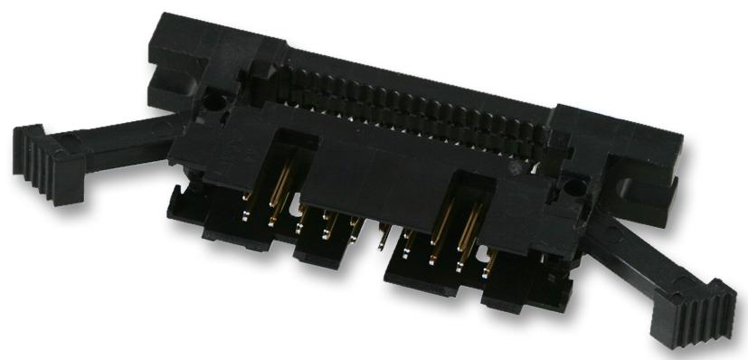 2-111506-4 HEADER, IDC, LATCHED, 40WAY AMP - TE CONNECTIVITY