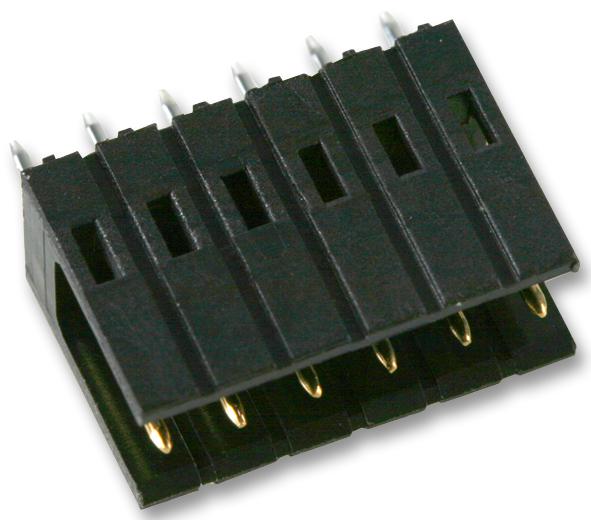 826467-6 CONNECTOR, HEADER, 6POS, 1ROW, 2.54MM AMP - TE CONNECTIVITY