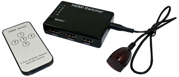 C-HDMI-51 5 WAY HDMI SWITCH+REMOTE LMS DATA