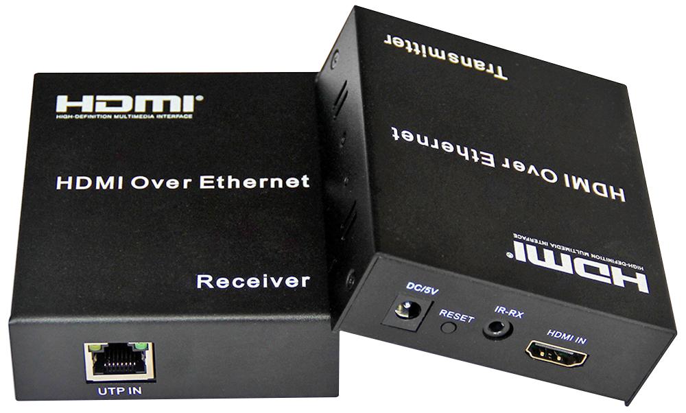 C-HDMI-EX-02 HDMI EXTENDER, CAT5E / CAT6, 120M IR LMS DATA
