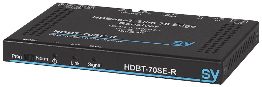 SY-HDBT-70-SLIM-R ULTRA SLIM HDBASET 4K HDMI RECEIVER, 70M SY ELECTRONICS