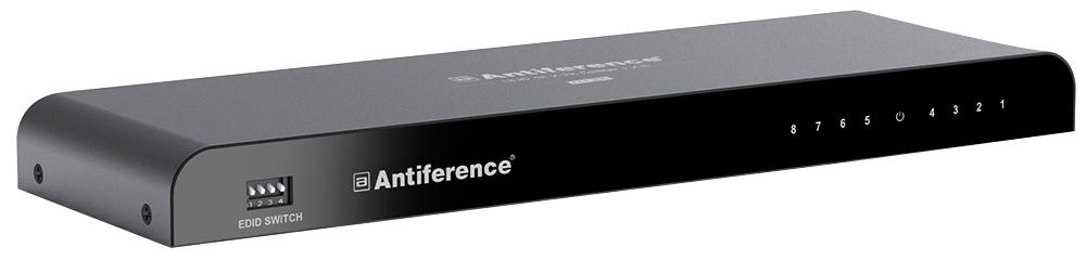 HDMI0108SV3 1X8 HDMI SPLITTER 4K HDCP2.2 WITH EDID ANTIFERENCE