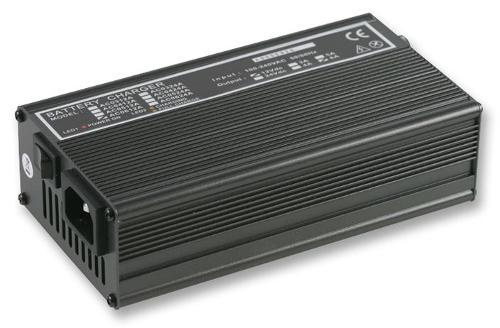 AC0812A CHARGER, 12V 8A, LEAD ACID IDEAL POWER
