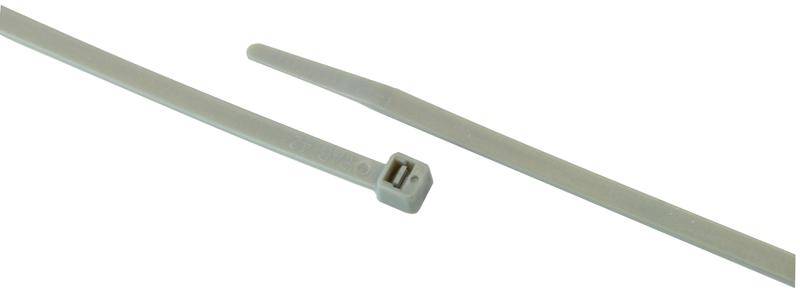 HFC300SILVER CABLE TIES SILVER 300X4.8, PK100 PARTEX