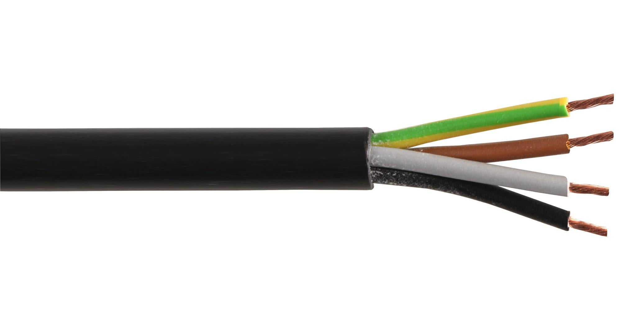 3184Y-1MMBLK CABLE, FLEX, 3184Y, BLACK, 1MM,  PER M MULTICOMP PRO