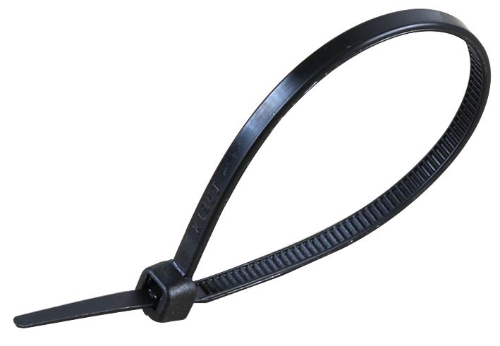 ACT200X4.8WR CABLE TIES 200 X 4.80MM WR 100/PK BLACK CONCORDIA TECHNOLOGIES