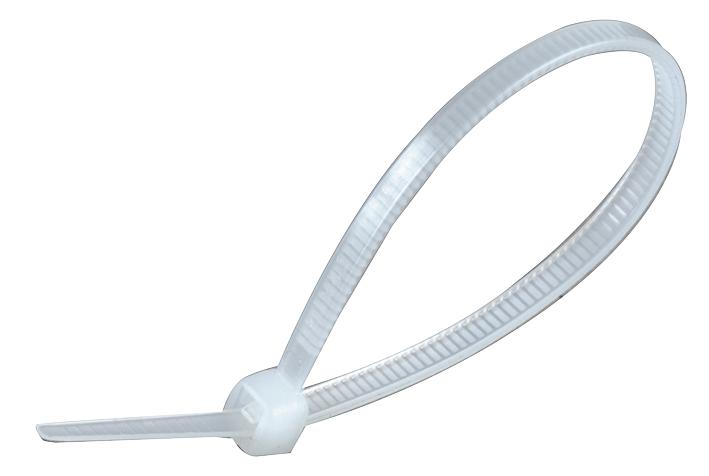 ACT203X2.5N CABLE TIES 203 X 2.5MM NATURAL 100/PK CONCORDIA TECHNOLOGIES