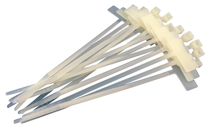 AMCT100X2.5N MARKER CABLE TIE, 25MM NATURAL 100/PK CONCORDIA TECHNOLOGIES