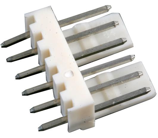 22-04-1061 CONNECTOR, HEADER, 6POS, 1ROW, 2.5MM MOLEX