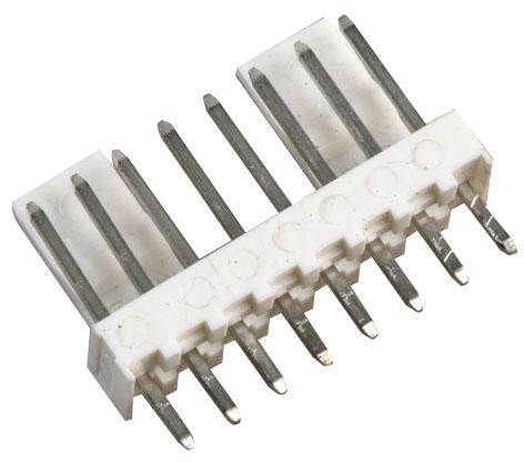 22-27-2081 CONNECTOR, HEADER, 8POS, 1ROW, 2.54MM MOLEX