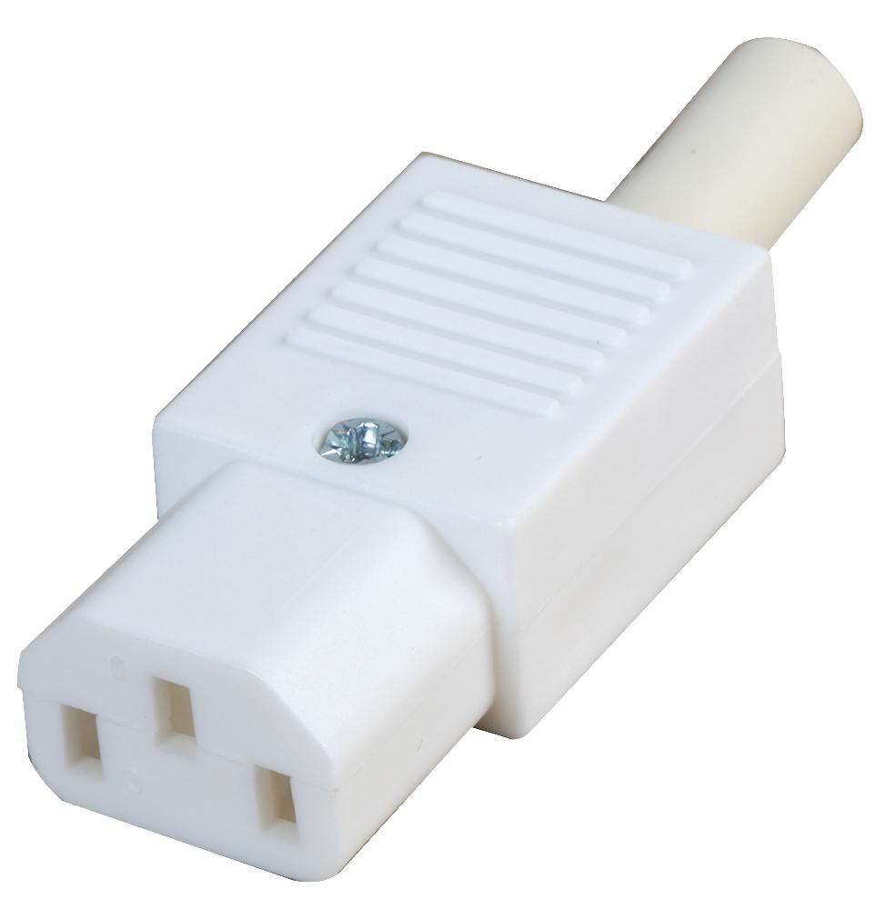 PX0587/WH SOCKET, IEC, REWIREABLE, STRAIGHT BULGIN LIMITED