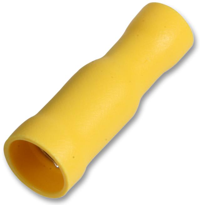 STFRD5-195 FEMALE BULLET TERMINALS YELLOW 20A,PK100 PRO POWER