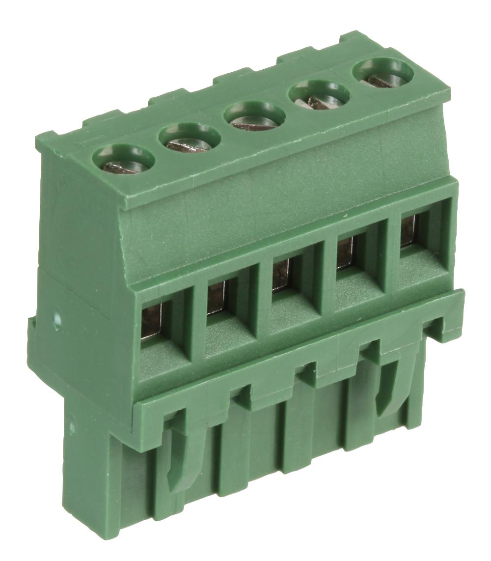 MC000187 TERMINAL BLOCK, PLUGGABLE, 5POS, 14AWG MULTICOMP PRO