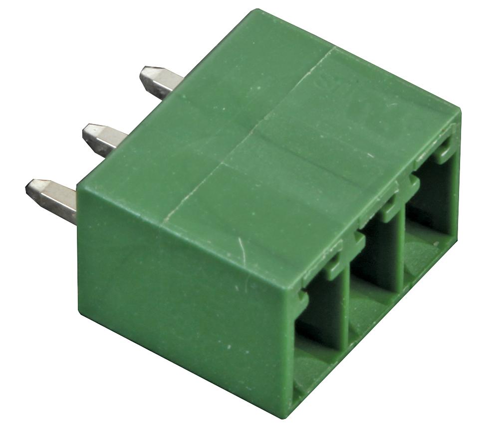 MC000081 TERMINAL BLOCK, HEADER, 3POS, TH MULTICOMP PRO