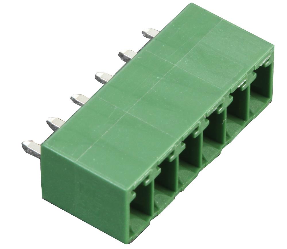 MC000084 TERMINAL BLOCK, HEADER, 6POS, TH MULTICOMP PRO