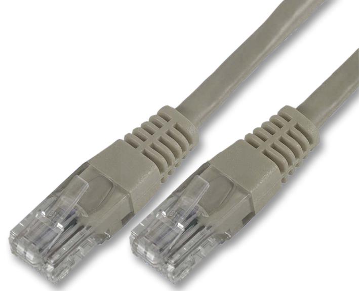 PS11304 PATCH CORD, RJ45 PLUG, CAT6, 0.2M, GREY PRO SIGNAL