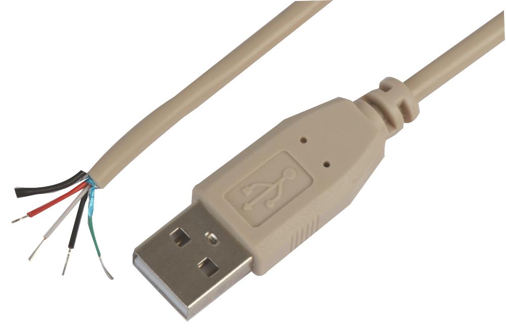 PSG90008 LEAD, USB A MALE - OPEN, 3M PRO SIGNAL